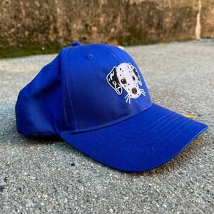 Dalmation Baseball Cap‎ Adult Blue 100% cotton Dog Embroidered Retro Hat